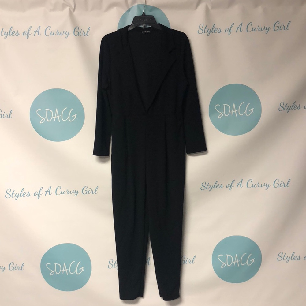 Deep-V Jumpsuit